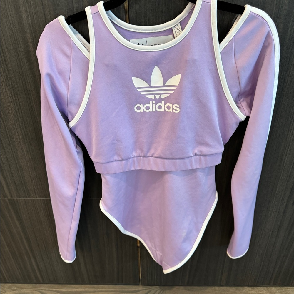 Adidas x Ji Woh Choi collab athletic top.